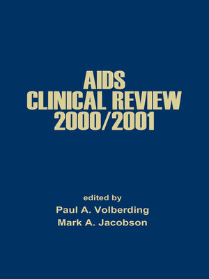 cover image of AIDS Clinical Review 2000/2001